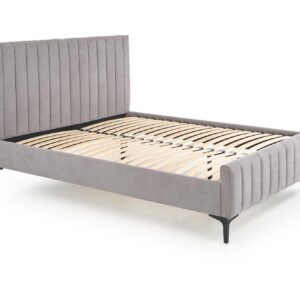 Sänky FRANCESCA 160x200, vaaleanharmaa