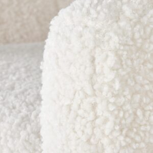 Nojatuoli GRIFON, kerma valkoinen / luonnollinen