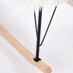 Nostotuoli AUSTERA, kerma / musta / luonnollinen