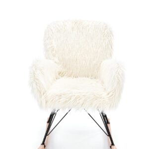 Nostotuoli AUSTERA, kerma / musta / luonnollinen