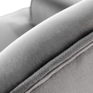 Sohva SANTIR, tummanharmaa / kultainen