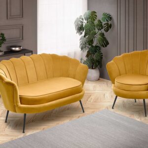 Nojatuoli AMELION, sinivihreä