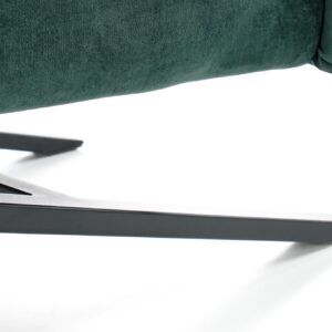 Tuoli VICTAR, tummanvihreä / musta