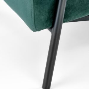 Tuoli VICTAR, tummanvihreä / musta