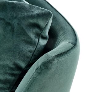 Tuoli VICTAR, tummanvihreä / musta