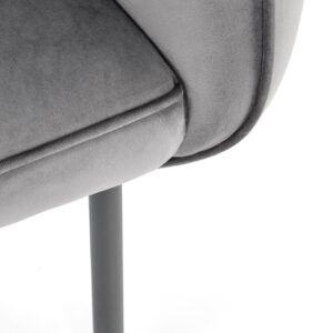 Sohva AURRIA, harmaa / musta