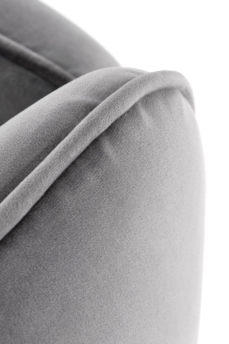 Sohva AURRIA, harmaa / musta