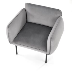 Sohva AURRIA, harmaa / musta