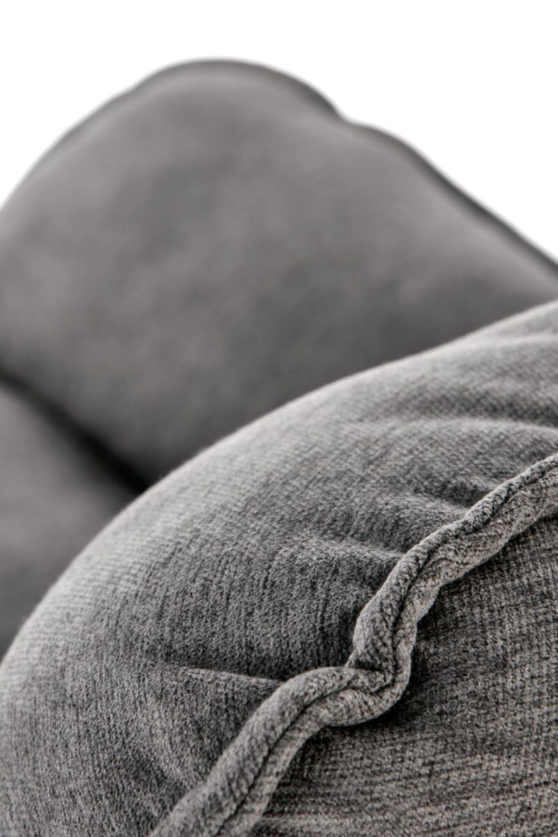 Nojatuoli VOLK, tummanharmaa / musta