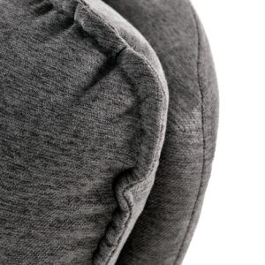 Nojatuoli VOLK, tummanharmaa / musta