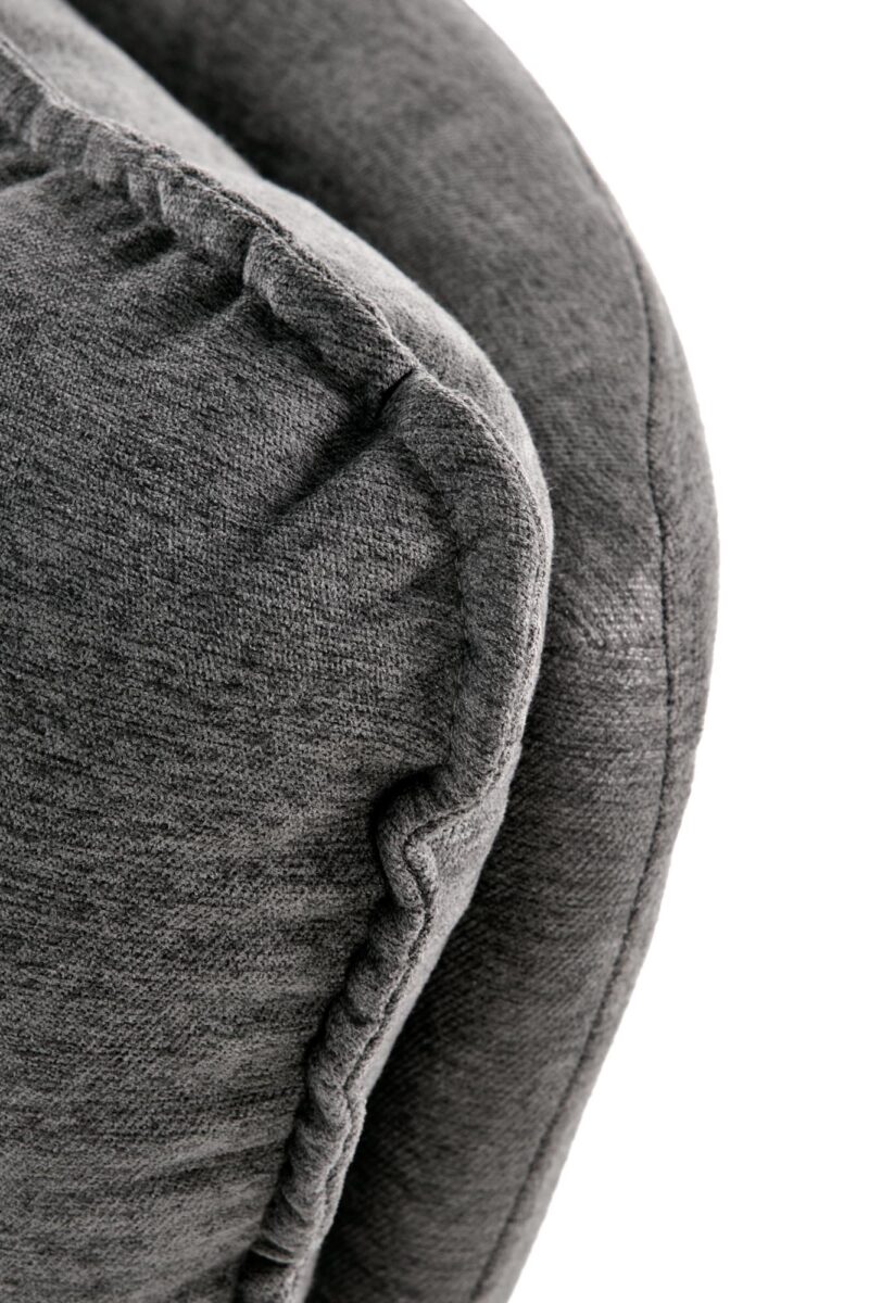 Nojatuoli VOLK, tummanharmaa / musta