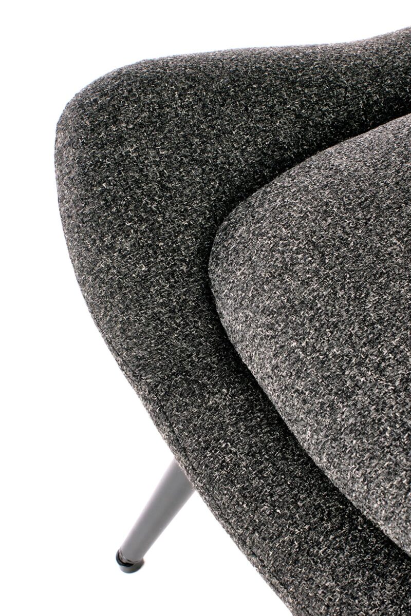 Tuoli ATLARO, tummanharmaa / musta