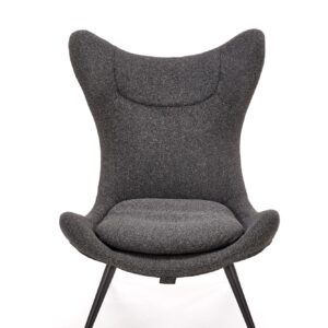 Tuoli ATLARO, tummanharmaa / musta