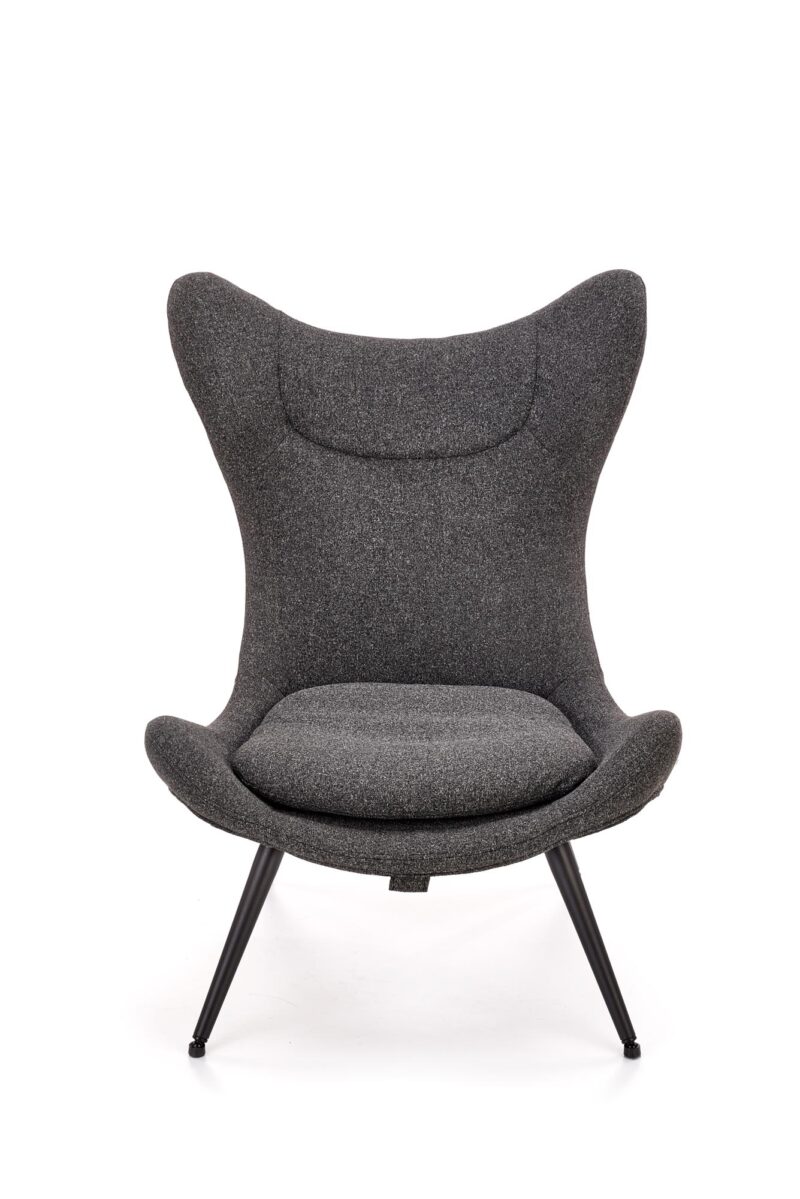 Tuoli ATLARO, tummanharmaa / musta