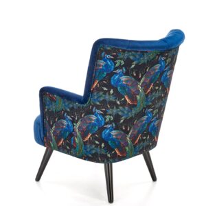 Nojatuoli PAGONA, tummansininen / musta