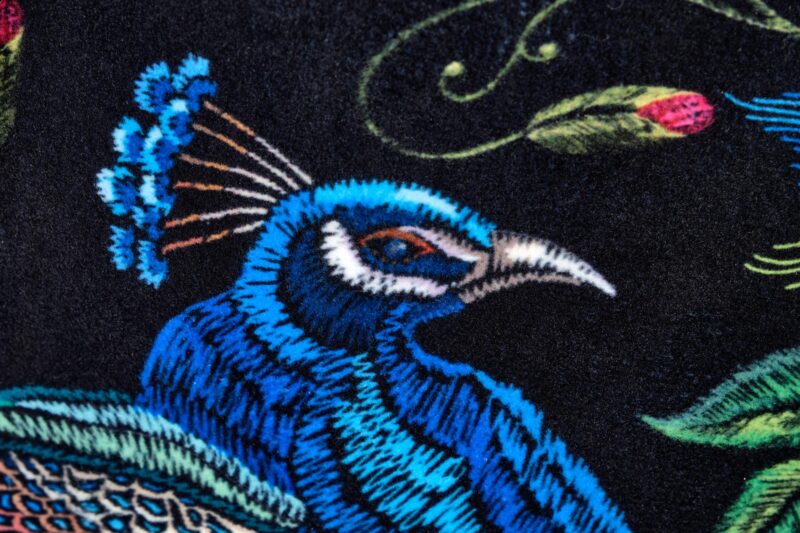 Nojatuoli PAGONA, tummansininen / musta