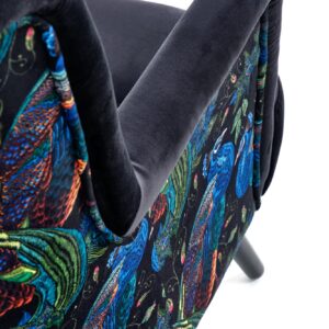 Nojatuoli PAGONA, musta