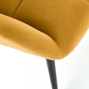 Tyynytuoli TYRON, sinappi