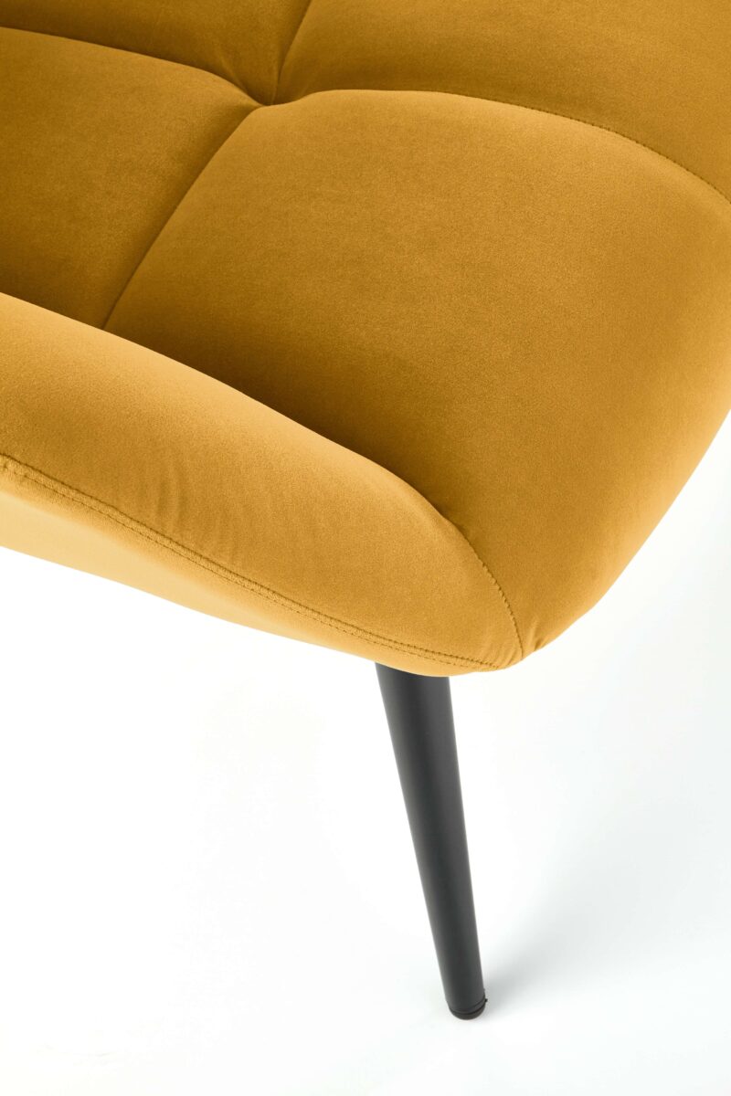 Tyynytuoli TYRON, sinappi