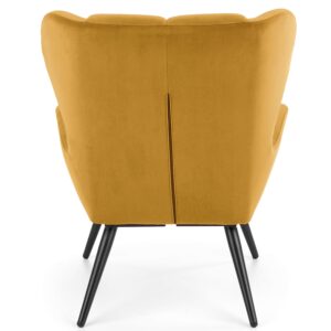 Tyynytuoli TYRON, sinappi