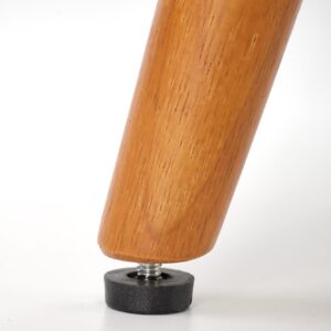 Nojatuoli PASTON, vaaleansininen / vaaleapähkinä