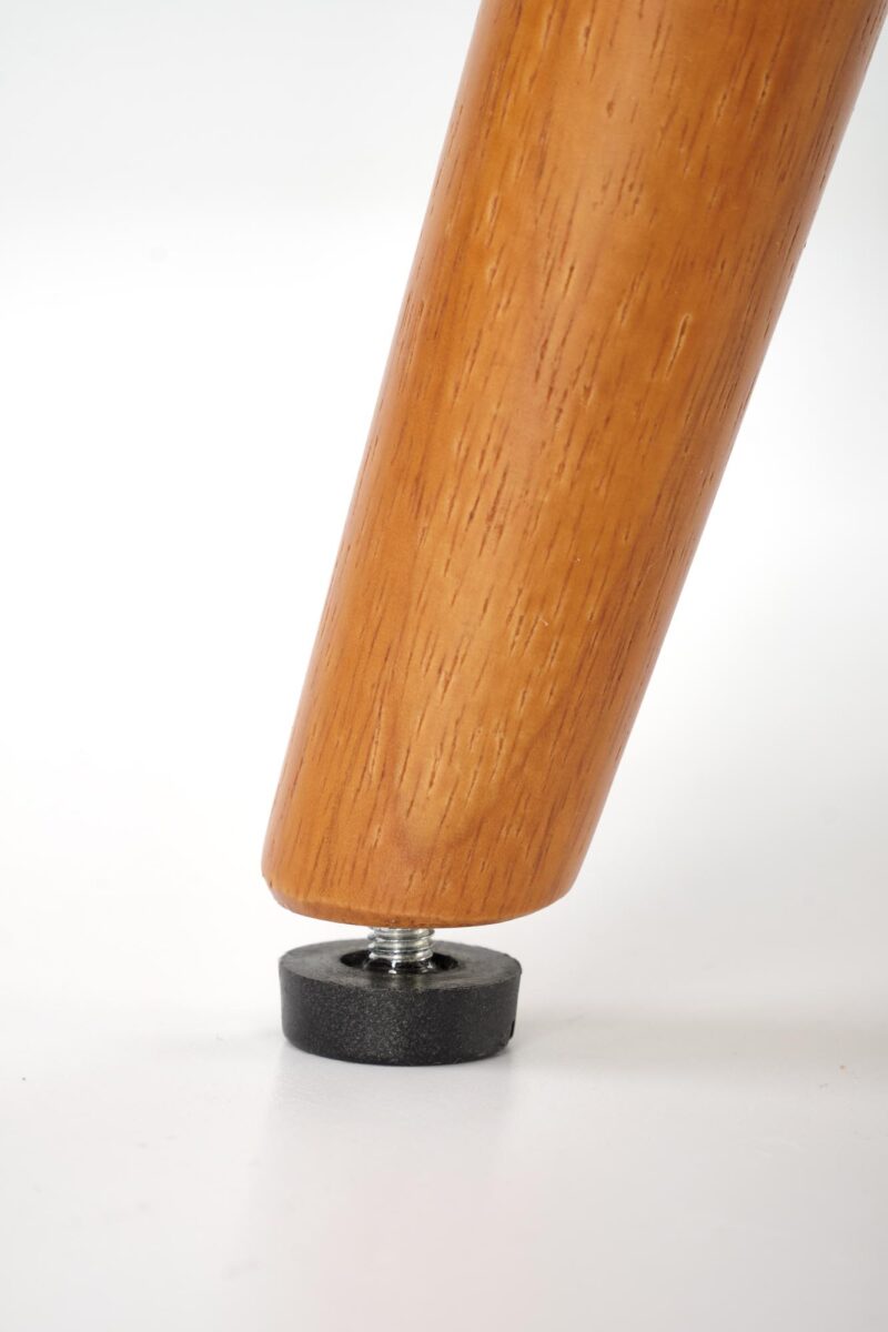 Nojatuoli PASTON, vaaleansininen / vaaleapähkinä