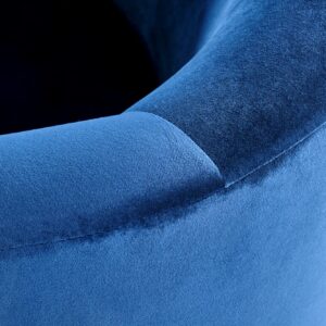 Käytävätuoli CLUBORA 2, tummansininen / luonnonväri