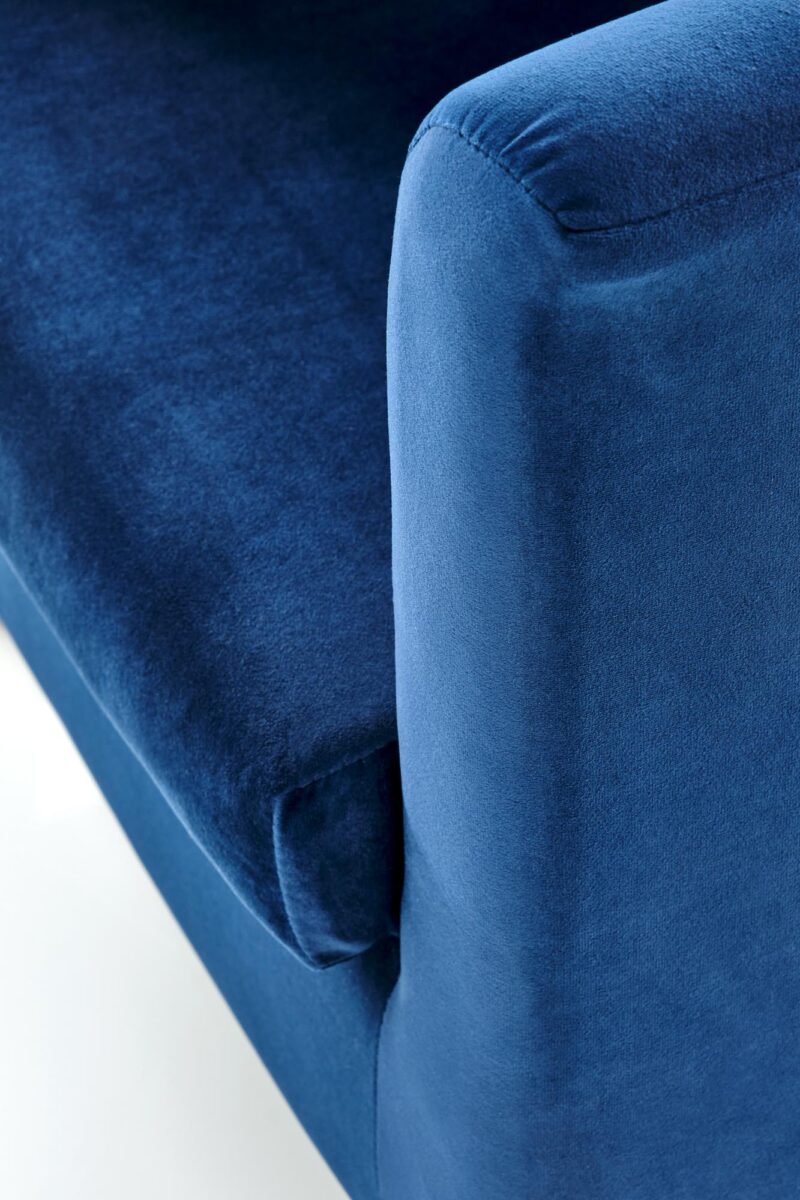 Käytävätuoli CLUBORA 2, tummansininen / luonnonväri