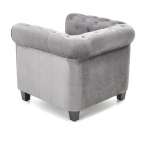 Kahvitable ERIKSEN, harmaa / musta