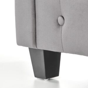 Kahvitable ERIKSEN, harmaa / musta