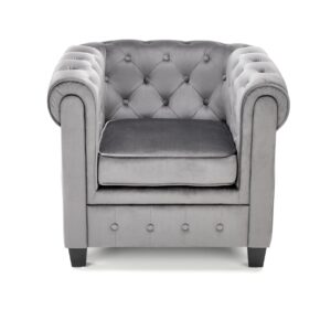 Kahvitable ERIKSEN, harmaa / musta