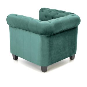 Nojatuoli ERIKSEN, tumma vihreä / musta