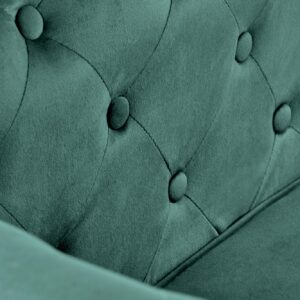 Nojatuoli ERIKSEN, tumma vihreä / musta