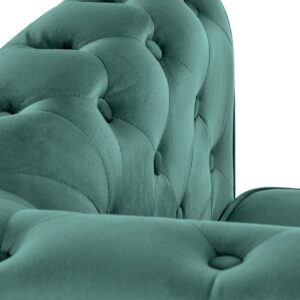 Nojatuoli ERIKSEN, tumma vihreä / musta