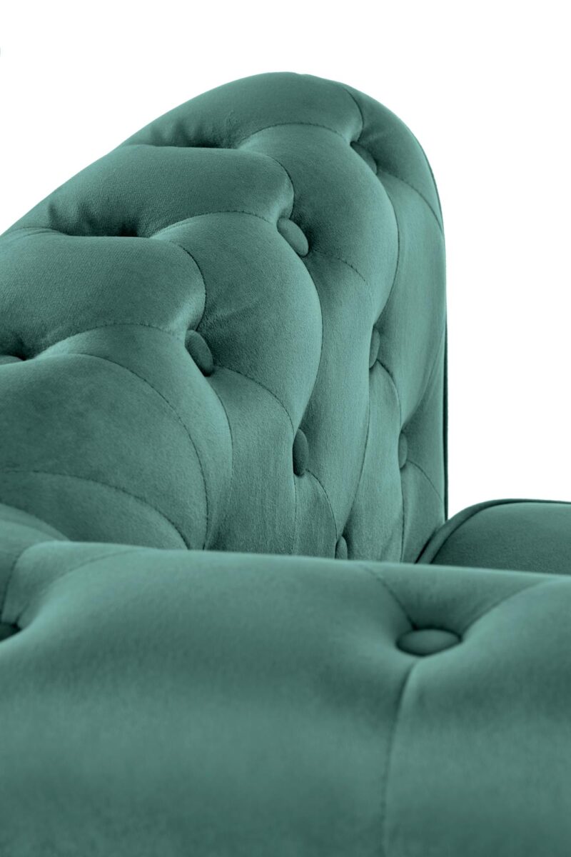 Nojatuoli ERIKSEN, tumma vihreä / musta