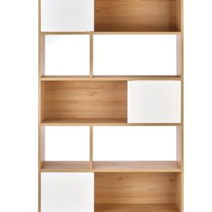 Hylly REGO, tammi / valkoinen matta