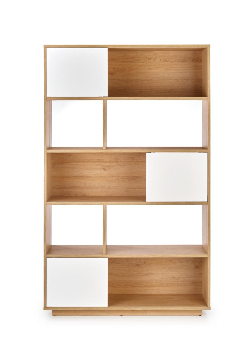 Hylly REGO, tammi / valkoinen matta