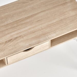 Kirjoituspöytä MARRIA, tammi / valkoinen