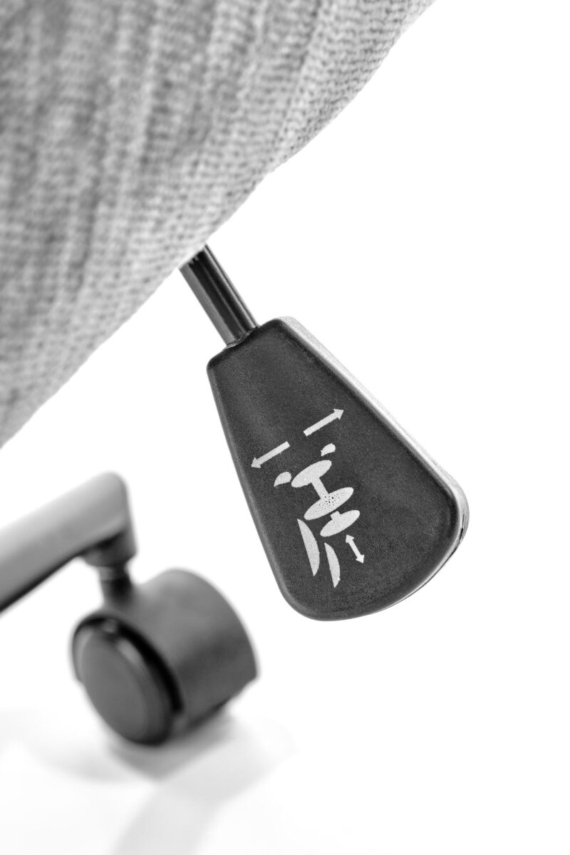 kontoritool FLORES, vaaleansininen