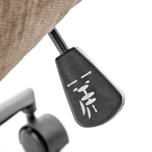 Kantotuoli FLORES, vaaleanruskea