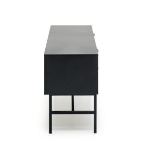 Televisioalusta MURAVON RTV-1, artisan-öljytty tammi / musta