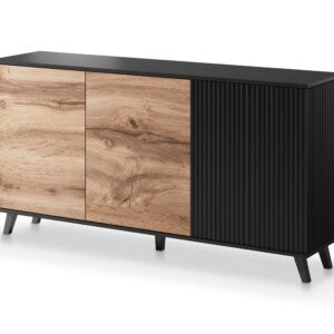 Kummut RAVENO KM-1, tammi / musta