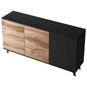 Kummut RAVENO KM-1, tammi / musta