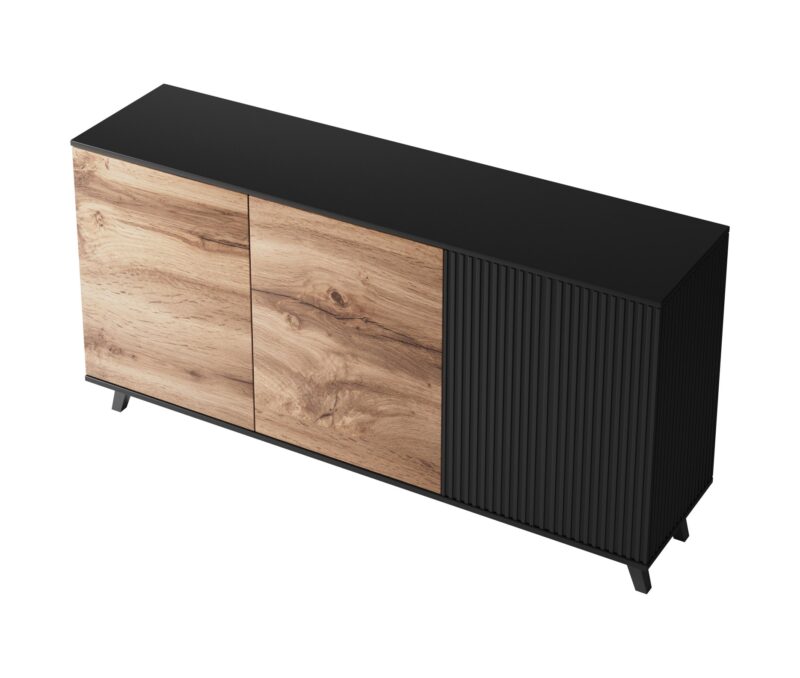 Kummut RAVENO KM-1, tammi / musta