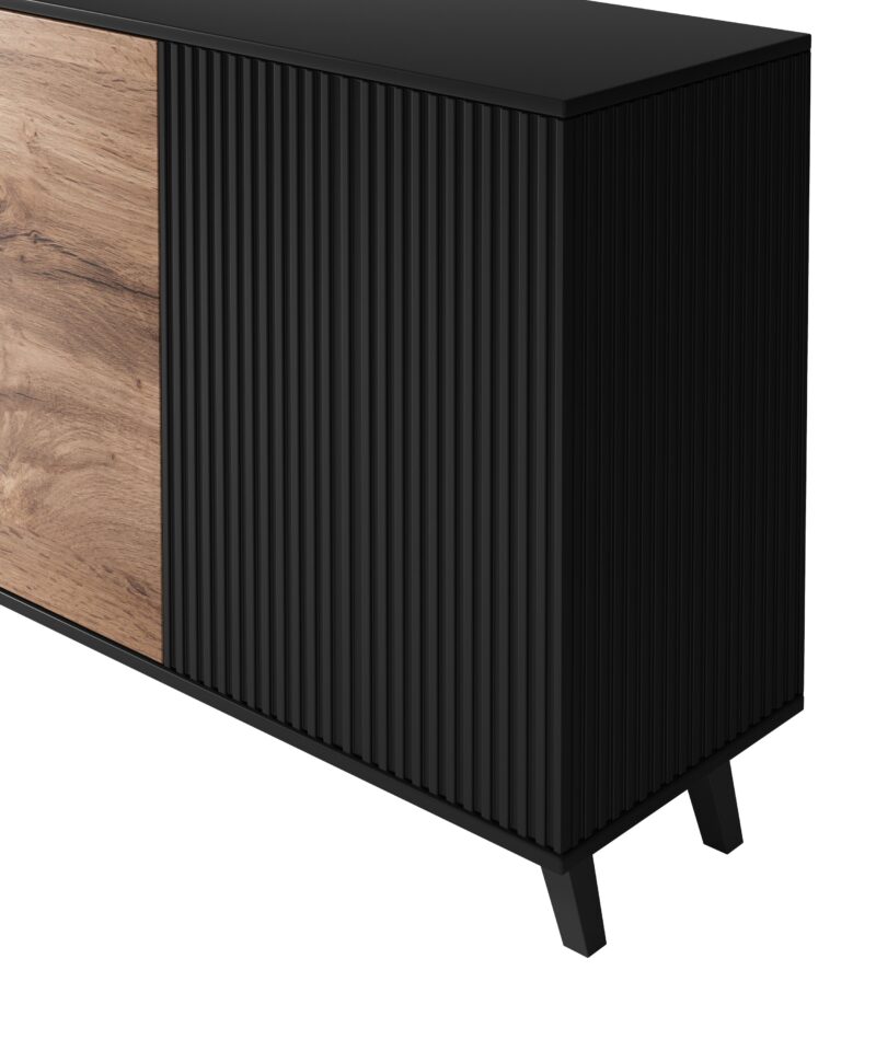 Kummut RAVENO KM-1, tammi / musta