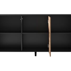 Kummut RAVENO KM-1, tammi / musta