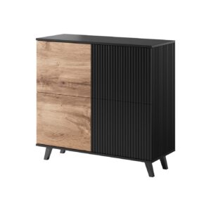 Komero RAVENO KM-2, tammi / musta