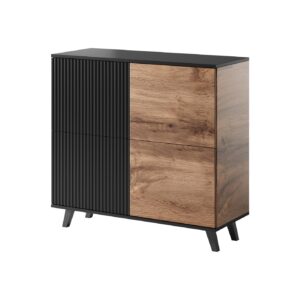 Komero RAVENO KM-2, tammi / musta