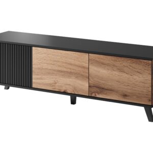 Televisiotaso RAVENO RTV-1, tammi / musta