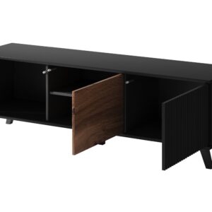 Televisiotaso RAVENO RTV-1, tammi / musta